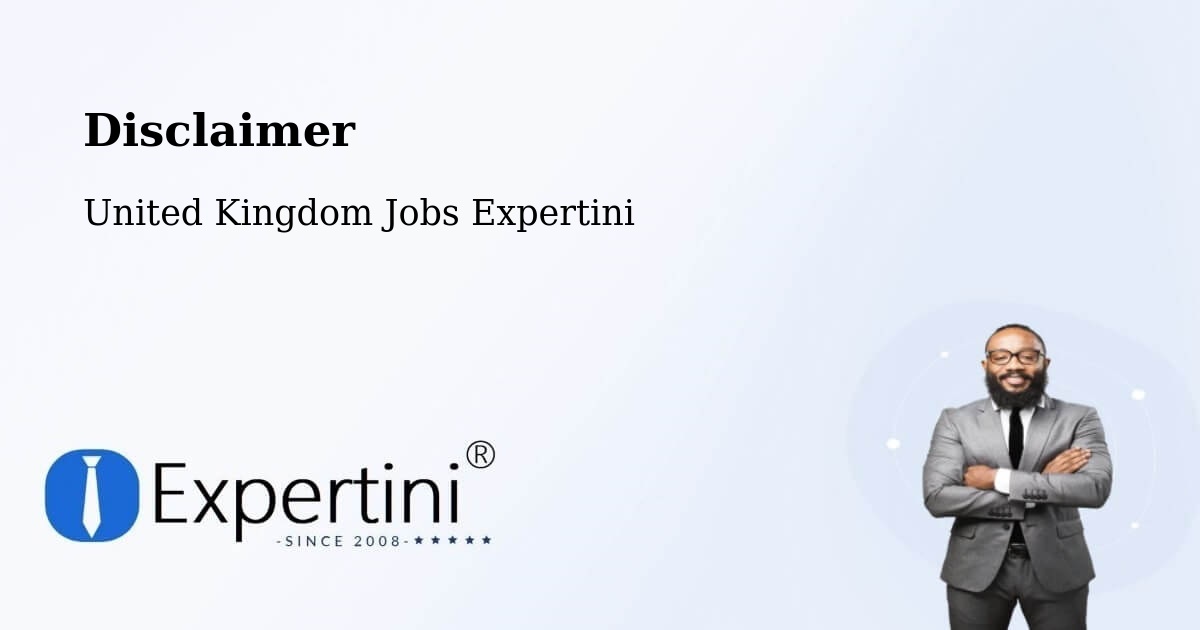Disclaimer – Forth - United Kingdom Jobs Expertini