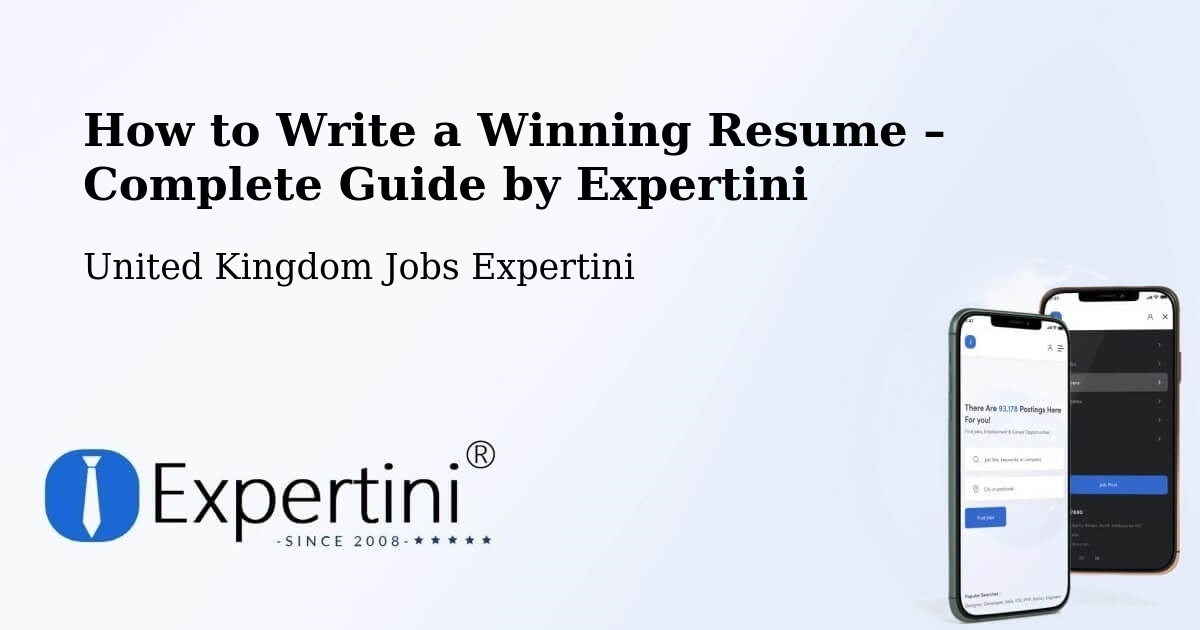 Resume Writing Guide for Job Seekers – Forth - Forth, United Kingdom Jobs Expertini